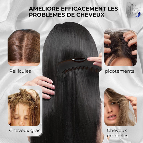 Peigne Fereine  Révélation™: Dites Adieu Aux Pellicules, Retrouvez Votre Confiance!