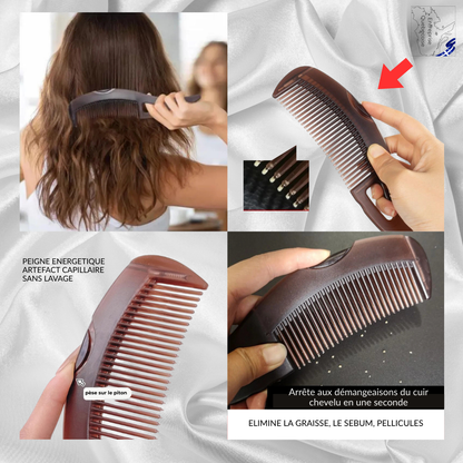 Peigne Fereine  Révélation™: Dites Adieu Aux Pellicules, Retrouvez Votre Confiance!